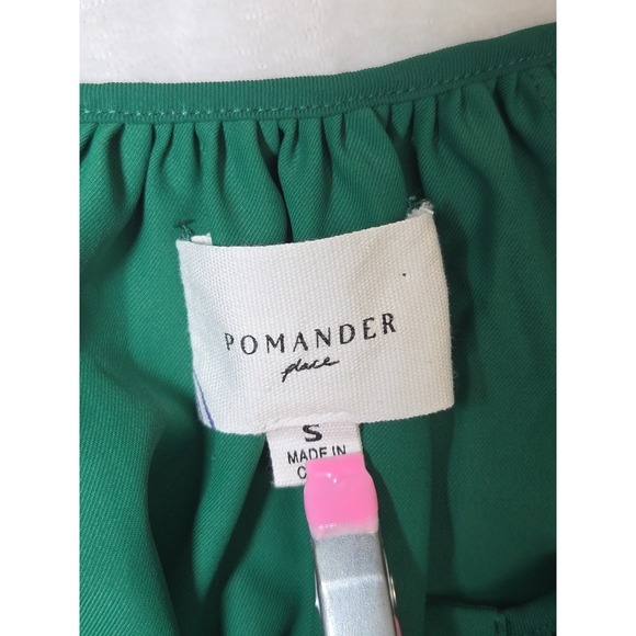 Pomander Place Tuckernuck Clarke Dress In Palmetto‎ Green Womens Size S - Picture 6 of 11